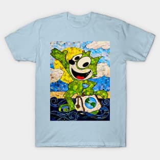 Felix the Cat Saves the Planet! T-Shirt